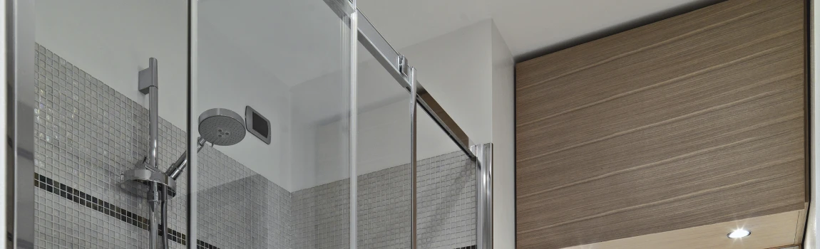 Frosted Glass Shower Doors in University Park, FL